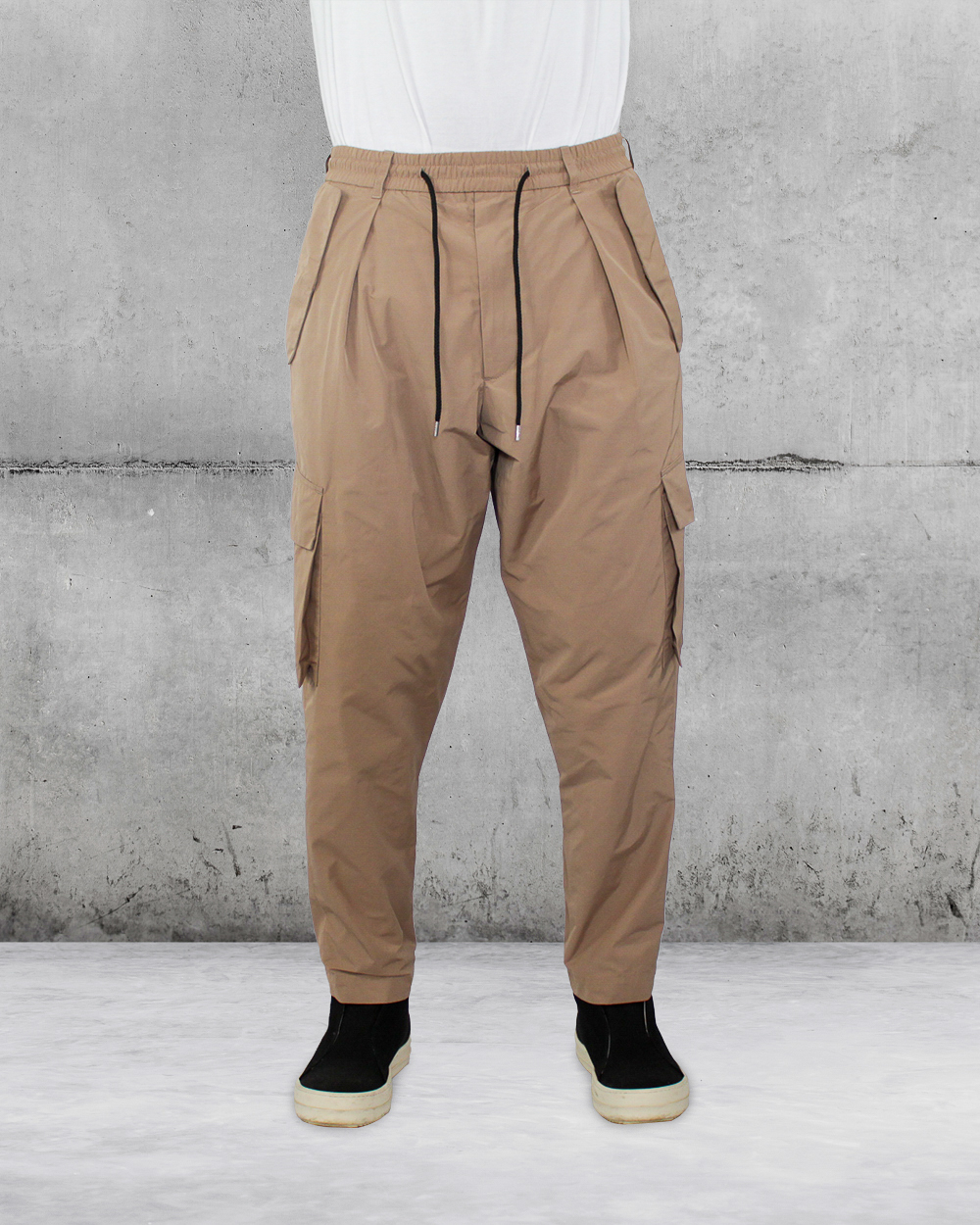 LOWNN カーゴスラックス Lownn スラックス メンズ ローン 中古 古着